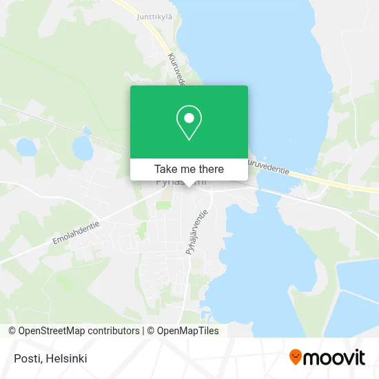 Posti map