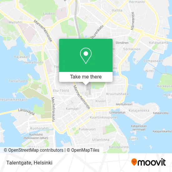 Talentgate map