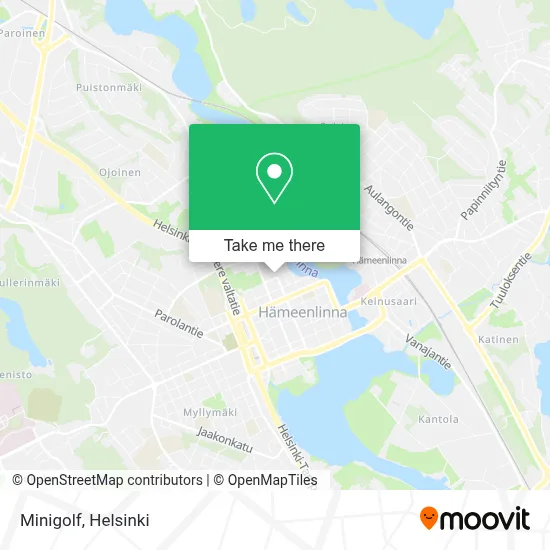 Minigolf map