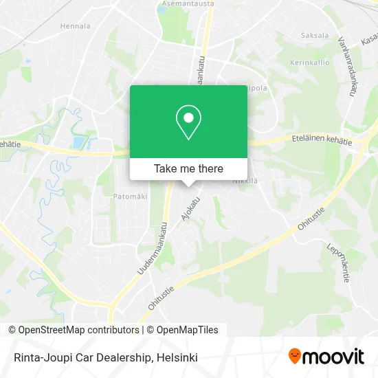 Rinta-Joupi Car Dealership map
