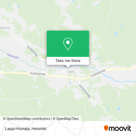 Lappi-Hunaja map
