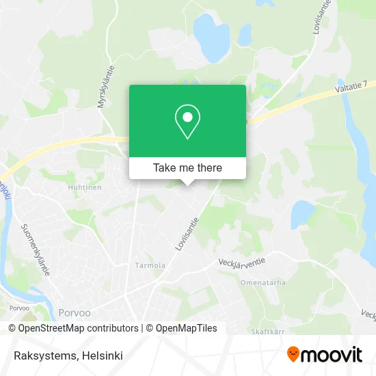 Raksystems map