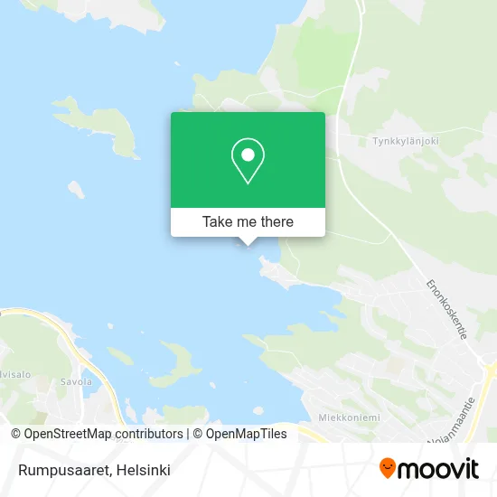 Rumpusaaret map