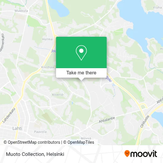 Muoto Collection map
