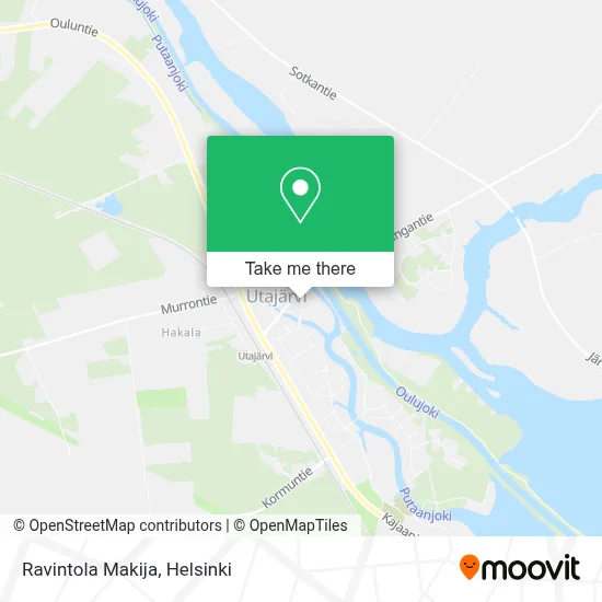 Ravintola Makija map