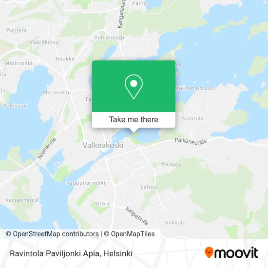 Ravintola Paviljonki Apia map