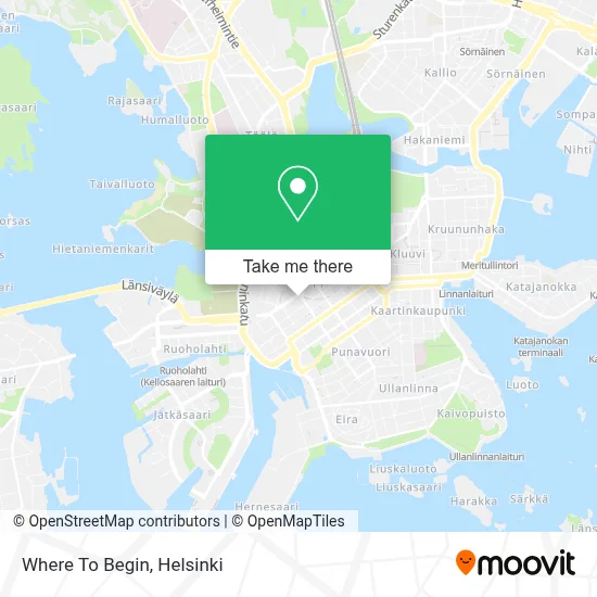 Where To Begin map