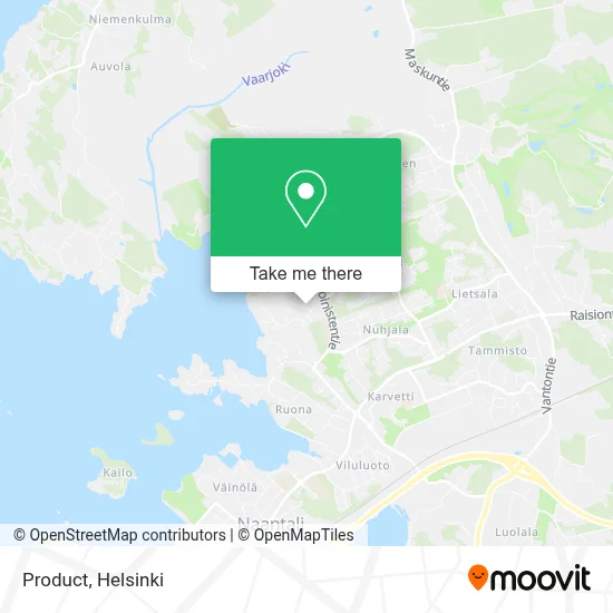 Product map