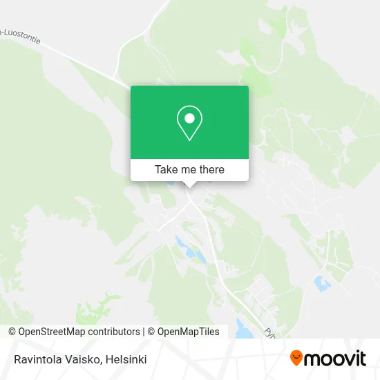 Ravintola Vaisko map