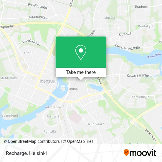 Recharge map
