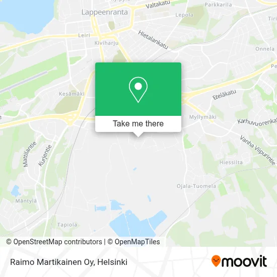 Raimo Martikainen Oy map