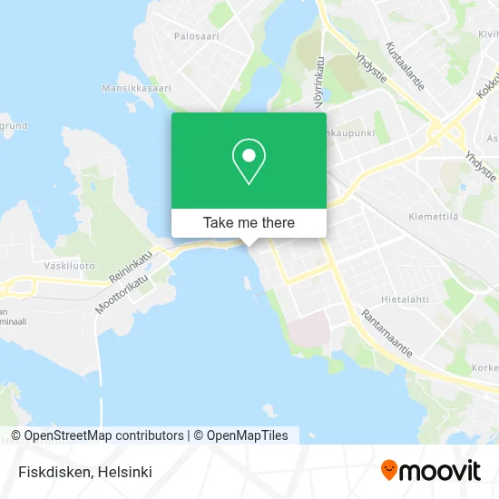 Fiskdisken map