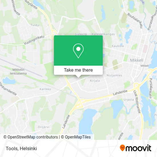 Tools map