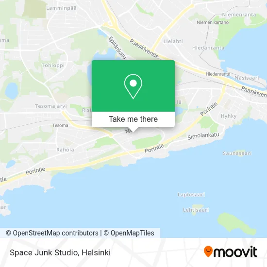 Space Junk Studio map
