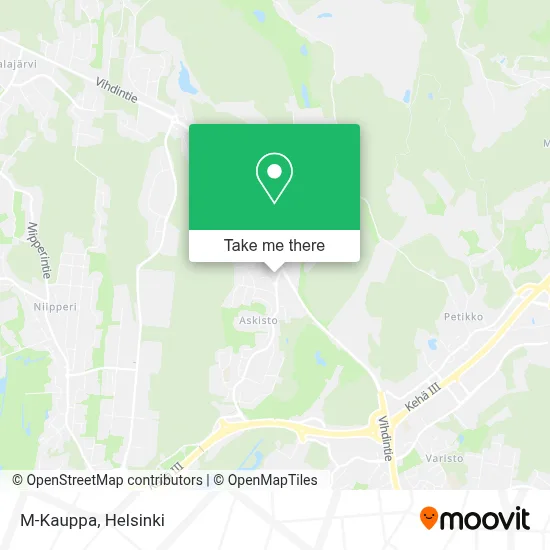 M-Kauppa map
