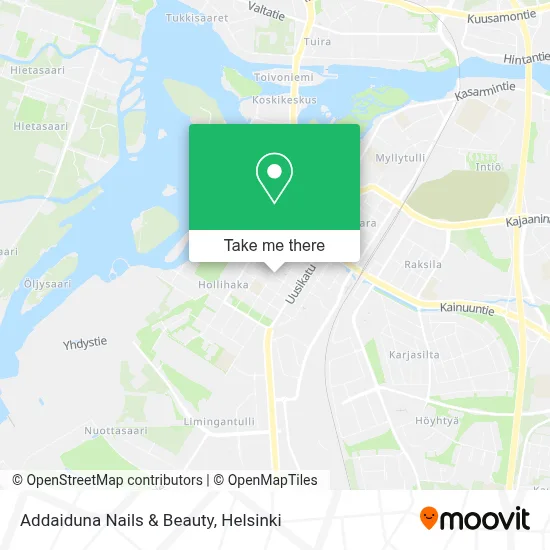 Addaiduna Nails & Beauty map