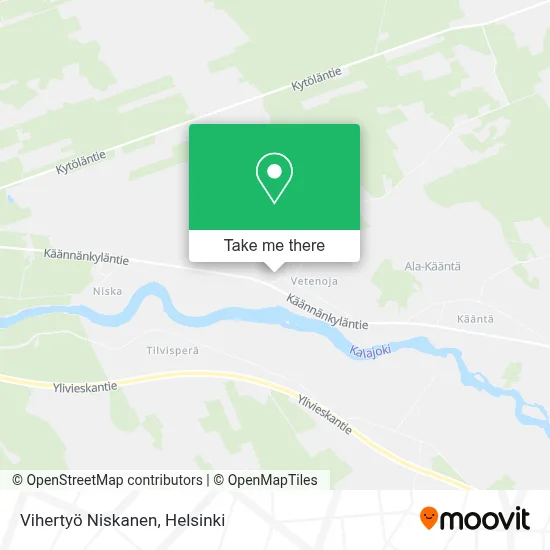 Vihertyö Niskanen map