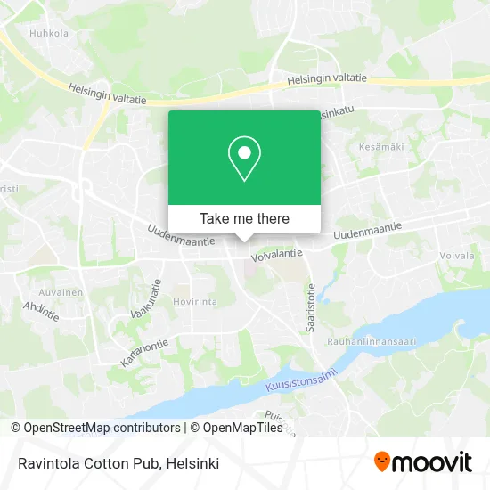 Ravintola Cotton Pub map