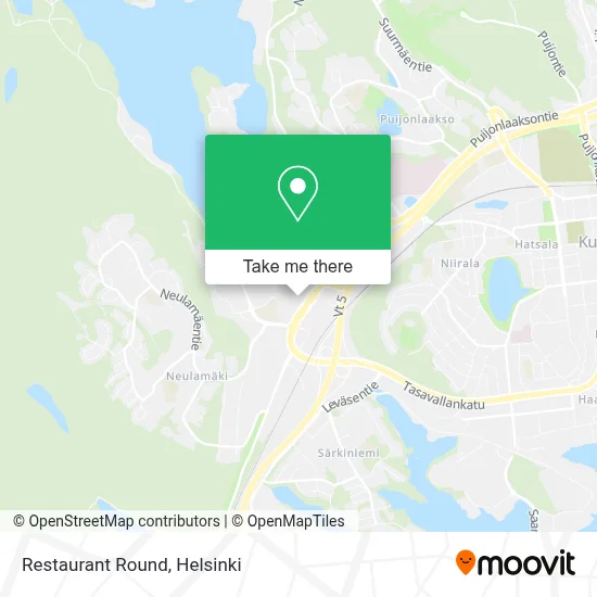 Restaurant Round map