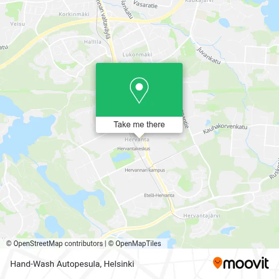 Hand-Wash Autopesula map