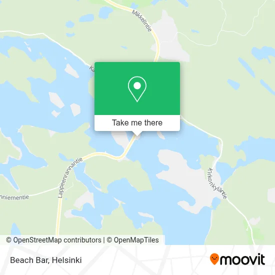Beach Bar map