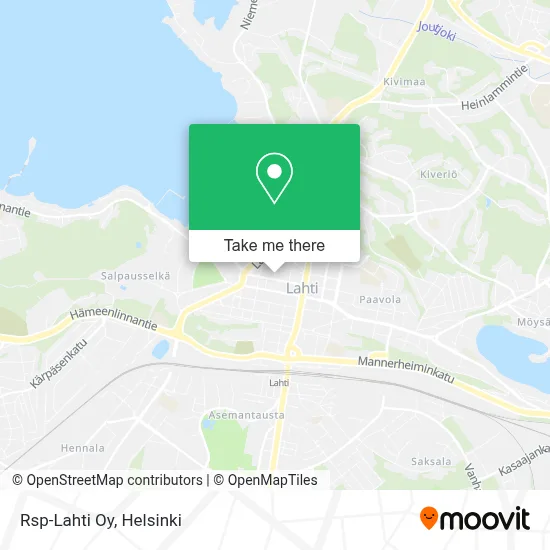 Rsp-Lahti Oy map