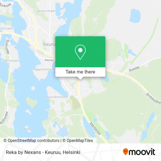 Reka by Nexans - Keuruu map