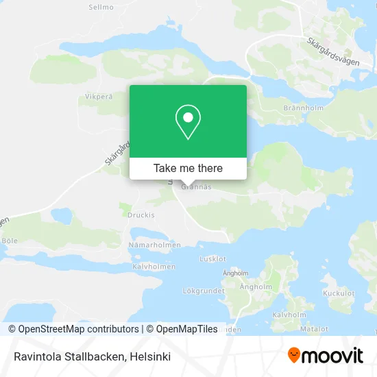 Ravintola Stallbacken map