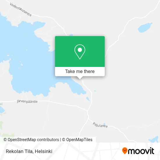 Rekolan Tila map