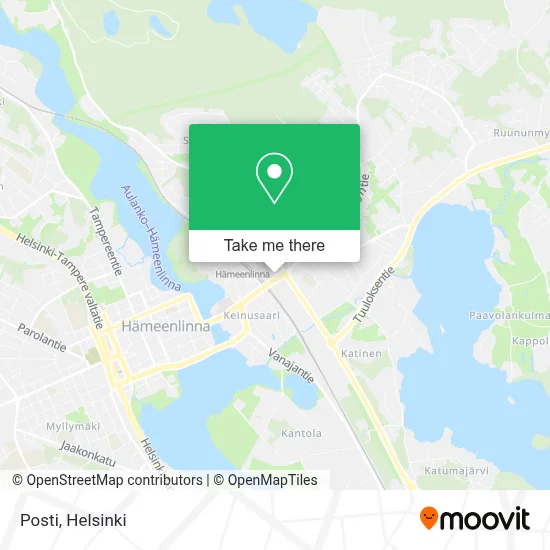 Posti map