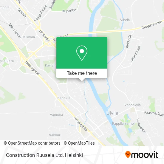 Construction Ruusela Ltd map