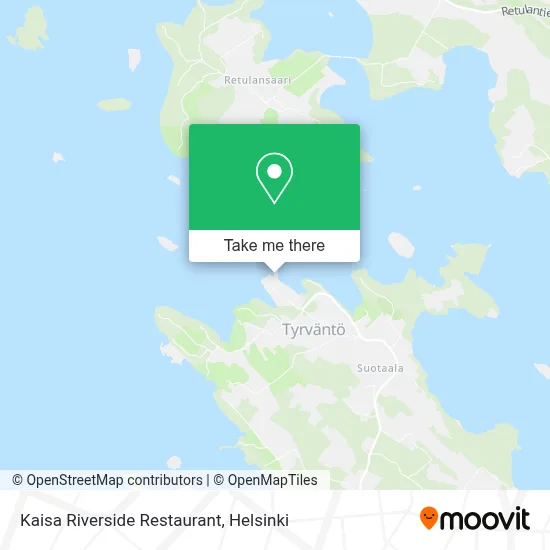 Kaisa Riverside Restaurant map