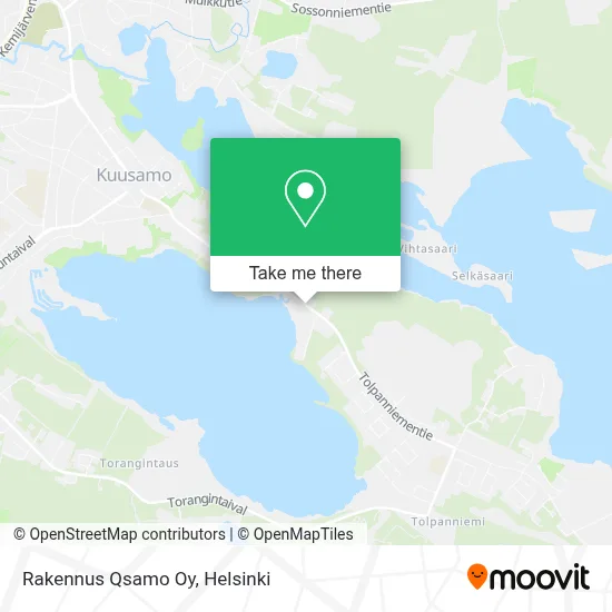 Rakennus Qsamo Oy map