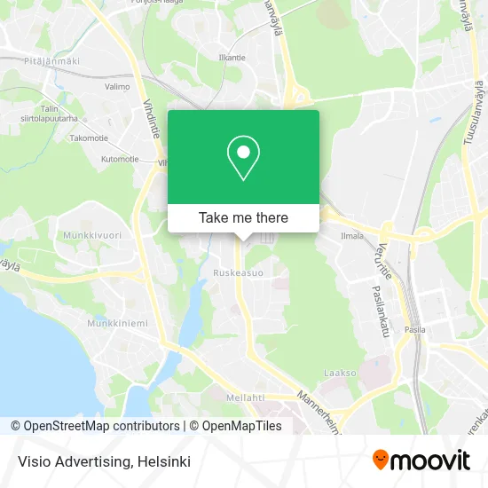 Visio Advertising map