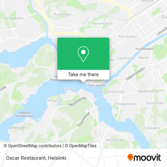 Oscar Restaurant map