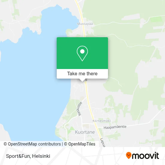 Sport&Fun map