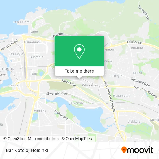 Bar Kotelo map