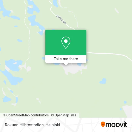 Rokuan Hiihtostadion map