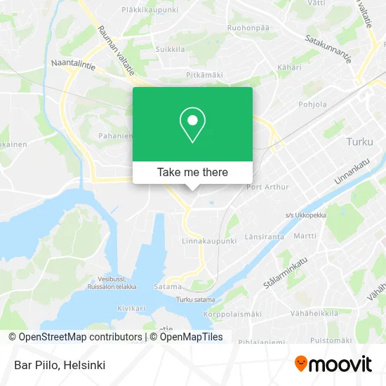 Bar Piilo map