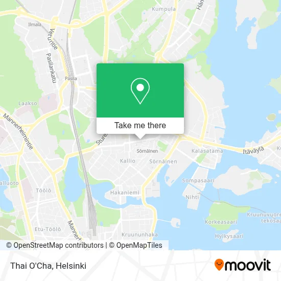 Thai O'Cha map