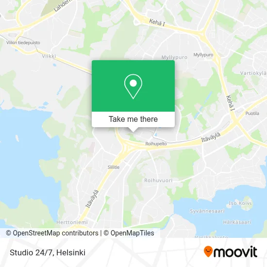Studio 24/7 map