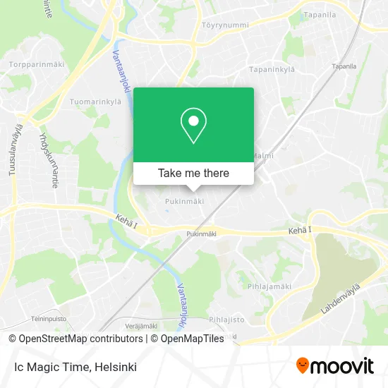Ic Magic Time map