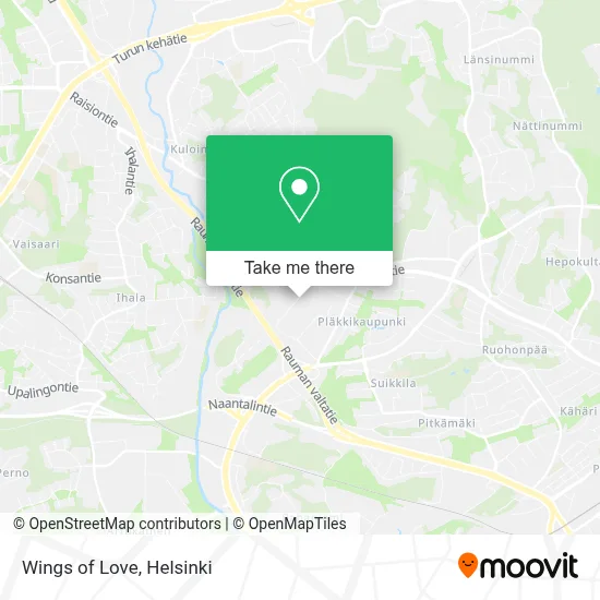 Wings of Love map