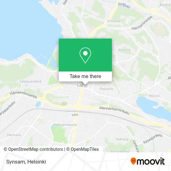 Synsam map
