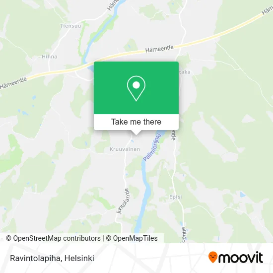 Ravintolapiha map