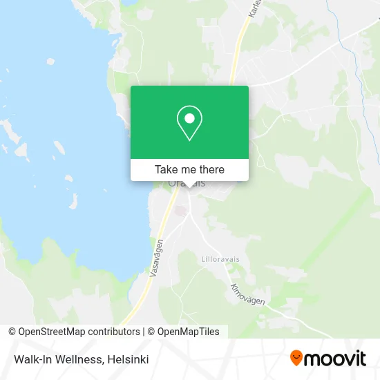 Walk-In Wellness map