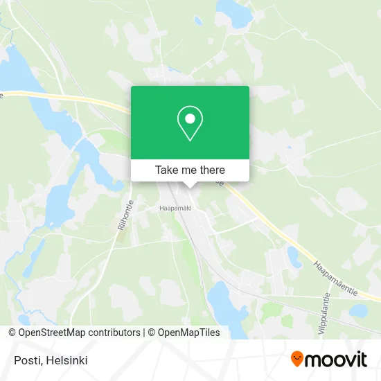 Posti map
