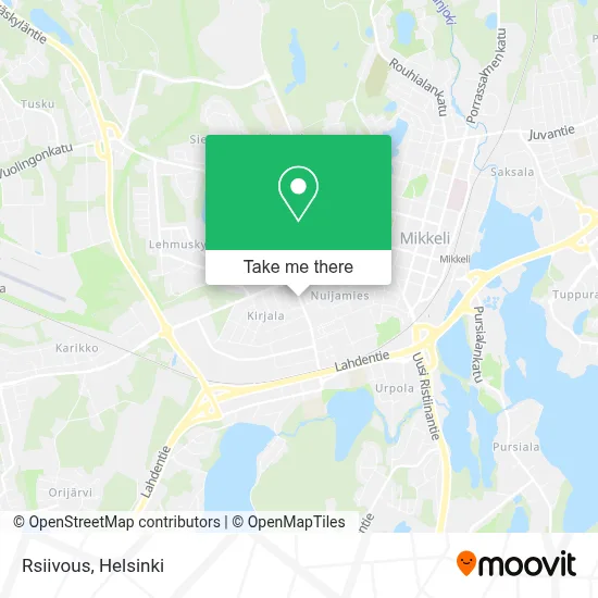 Rsiivous map