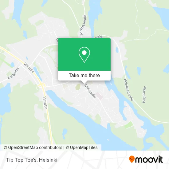 Tip Top Toe's map