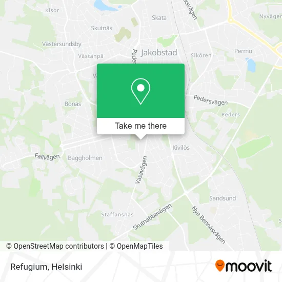 Refugium map